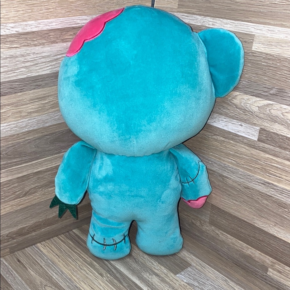 Deddy bears zombie plush bear Halloween Plush Teal Bear Toy spooky scary bears - Picture 5 of 8